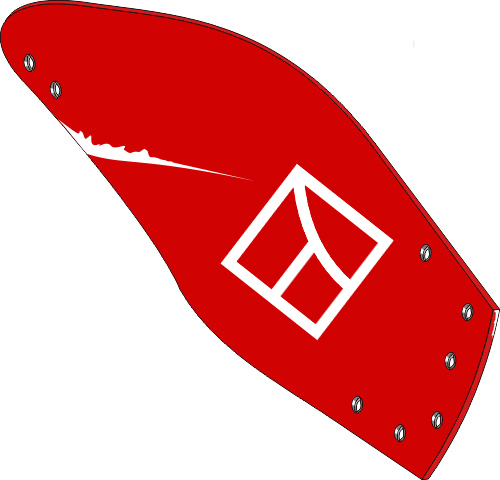 Streichblech-Hinterteil rechts passend für Vogel und Noot (PR7.000.01) Streichblech-Hinterteil rechts passend für Vogel und Noot (PR7.000.01)