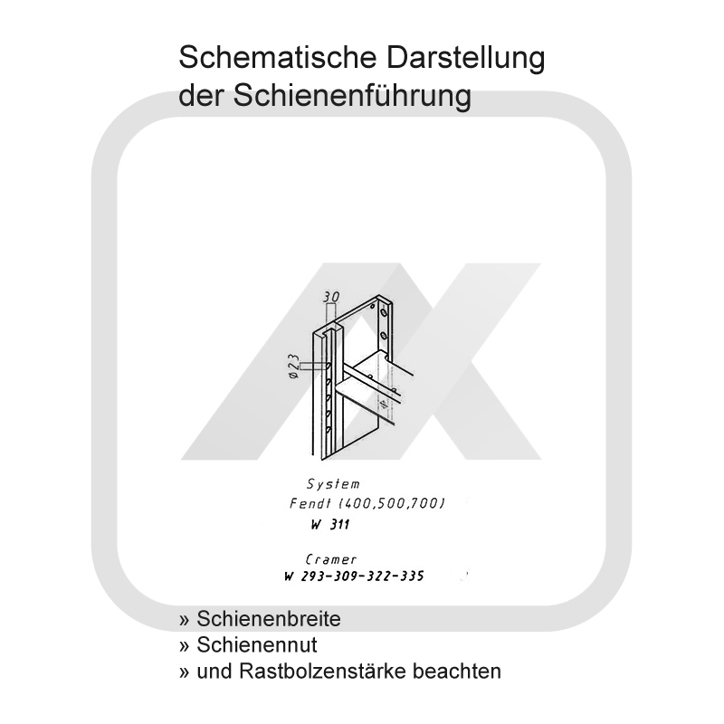 Cramer Zugkugel K80, 311er Schienenbreite, passend für diverse Landwirtschaft Cramer Zugkugel K80, 311er Schienenbreite, passend für diverse