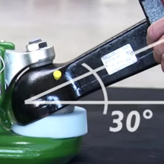 Zugöse K80 mit Flansch K80 Kalotte / Zugöse für Zugkugeln