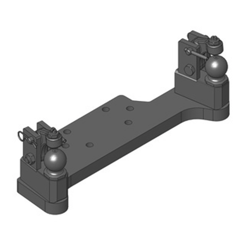 Anhängetechnik Scharmüller Zwangslenkungsteil Für K80®-Tragplatten #00.521.0322.0-A02