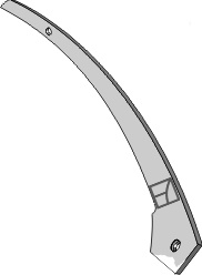 36.0075 Pflugteil Streichblech-Streifen - rechts (20251 - 41652025159) passend für Överum