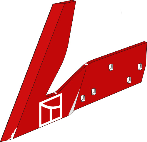 38.0056 Pflugteil Anlagensech - rechts (PK2.019.01) 38.0056 Pflugteil Anlagensech - rechts (PK2.019.01) passend für Vogel und Noot