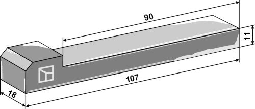 Nasenkeil |69-4-506 Industriehof Scherenbostel | Nasenkeil (69-4-506)