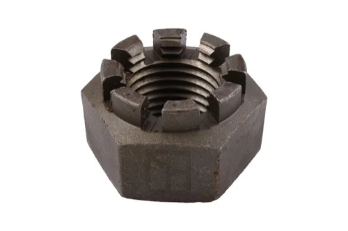 Kronenmutter M48x5 für 50x50 Vierkantwellen | 31-mu-48.1 Industriehof Scherenbostel | Kronenmutter M48x5 für 50x50 Vierkantwellen (31-mu-48.1)