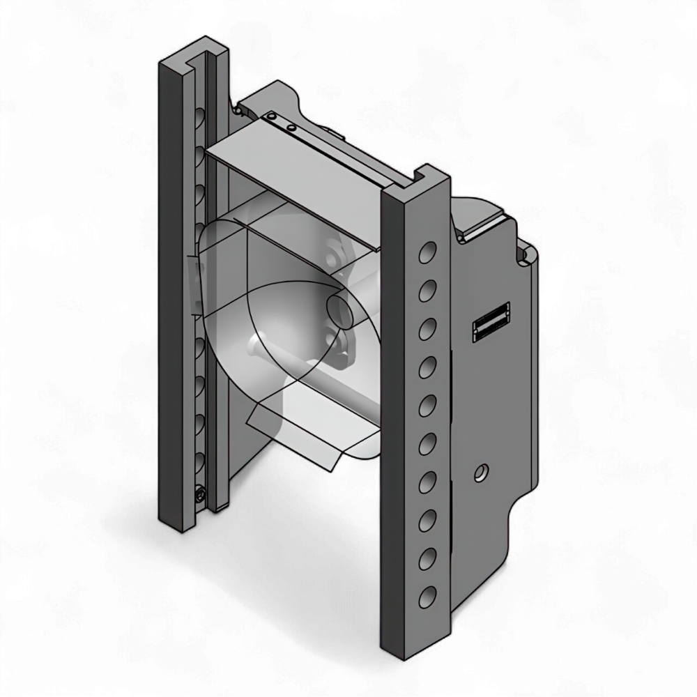 Rockinger Anhängebock RO880A3034C für John Deere 5E 5055/5065/5075 mit 12×12 PowrReverser™; Leiter für höhenverstellbare Kupplungen, fahrzeugspezifische Passform für den Profieinsatz.
