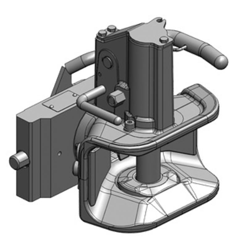Traktorentechnik Anhängetechnik Scharmüller Zugmaul Standard mit Adapterplatte #03.2451.221-A02 Traktorentechnik Anhängetechnik Scharmüller Zugmaul Standard mit Adapterplatte #03.2451.221-A02