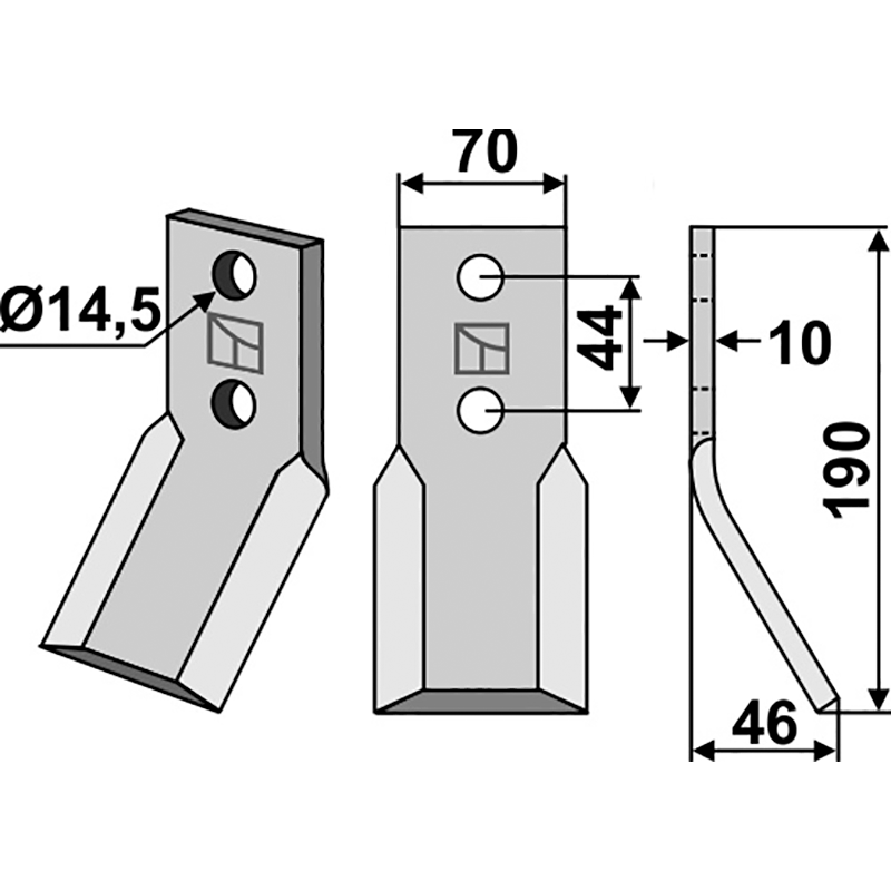 Muratori 12008701 Rotorzinken IHOF MUR-11