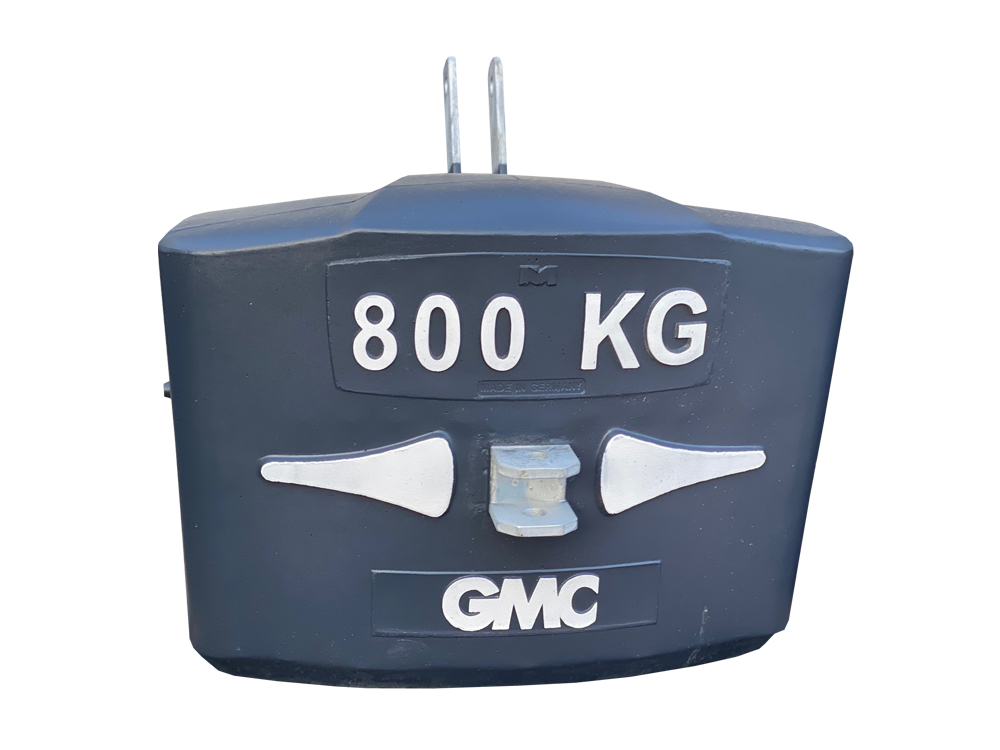 GMC Stahlbeton-Ballastgewicht 800 kg