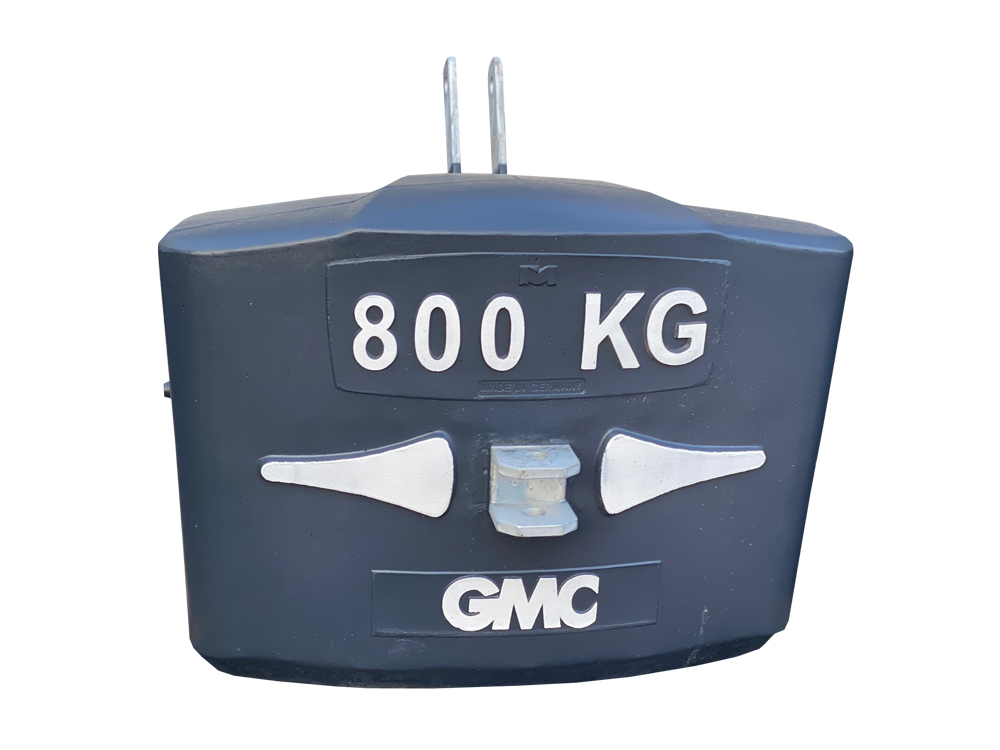 GMC Stahlbeton-Ballastgewicht 800 kg GMC Stahlbeton-Ballastgewicht 800 kg