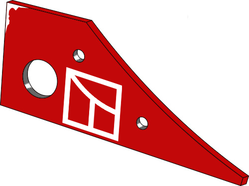 38.0126 Pflugteil Anlagenspitze - links (PR9.140.03) passend für Vogel und Noot