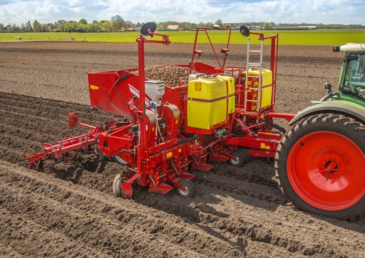 LEHNER AgroDos® 12 (4-Reiher mechanisch) Streuer LEHNER AgroDos® 12 (4-Reiher mechanisch)