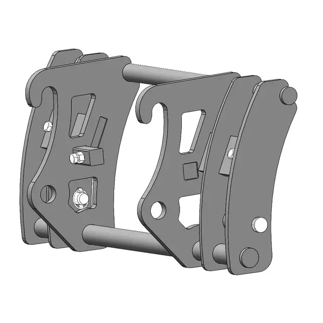 Schnellwechselrahmen JCB COMPACT auf FAUCHEUX STD Agri-Power Schnellwechselrahmen von JCB COMPACT auf FAUCHEUX STD 416063