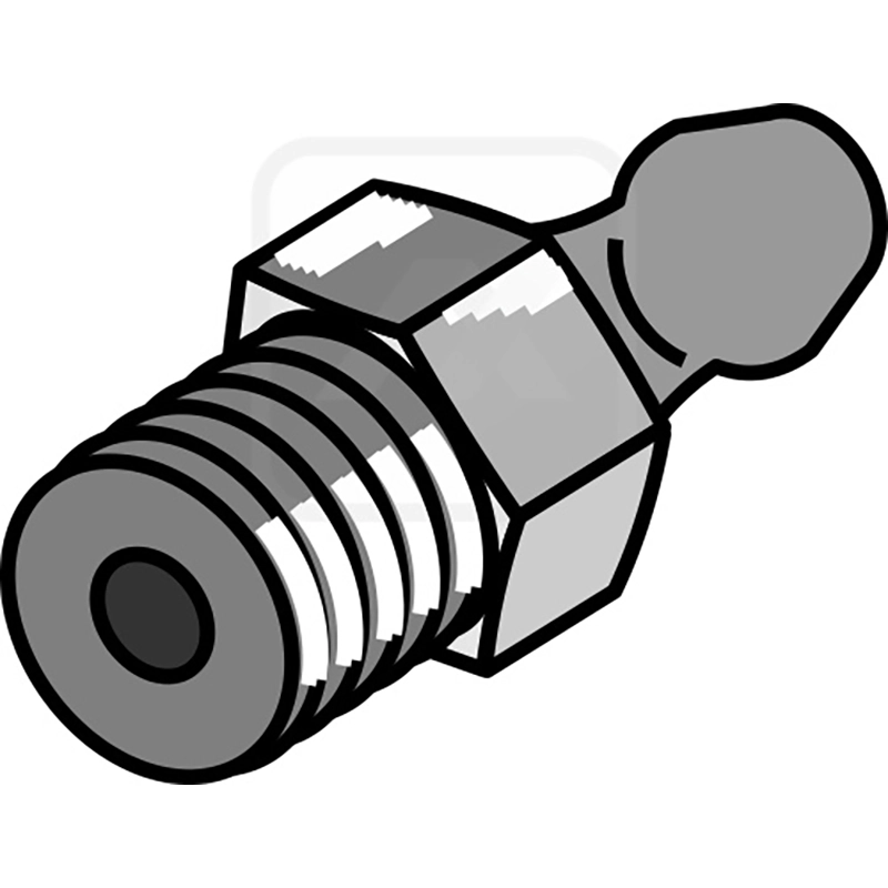 Landwirtschaft Bodenbearbeitung Scheibeneggen Zubehör Schmiernippel - M8x1 Landwirtschaft Bodenbearbeitung Scheibeneggen Zubehör Schmiernippel - M8x1