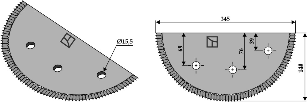 Futtermischwagenmesser