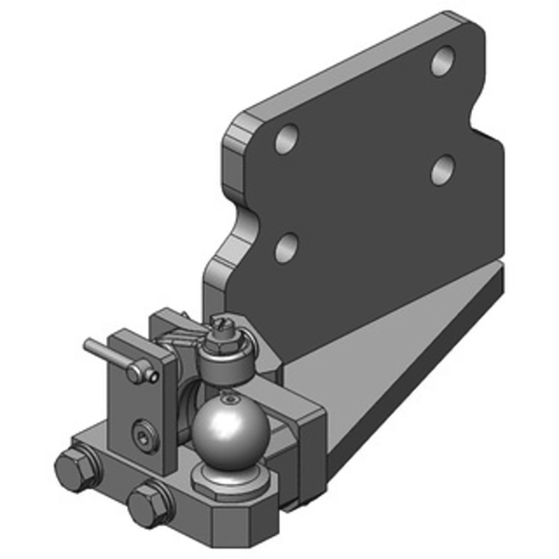 Anhängetechnik Scharmüller Zwangslenkungsteil Für K80®-Kugeleinsätze #00.520.124.0-A02