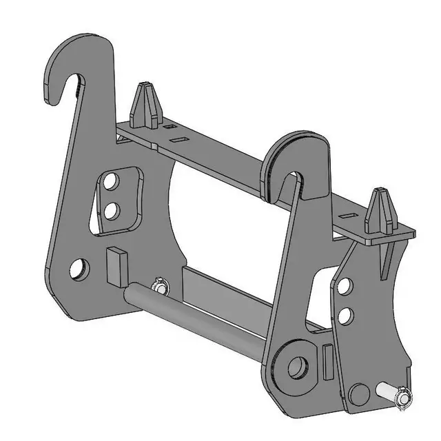 Agri-Power Schnellwechselrahmen von CLAAS SCORP auf JOHN DEERE 416070