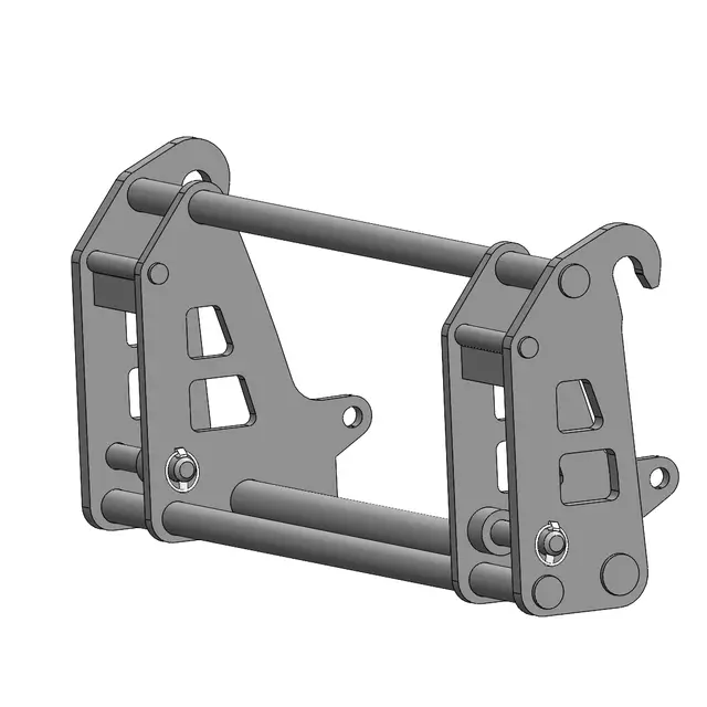 Schnellwechselrahmen Euroaufnahme auf QUICKE TYPE3 Agri-Power Schnellwechselrahmen von Euroaufnahme auf QUICKE TYPE3 410660