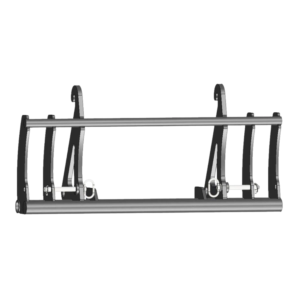 Adapterrahmen Volvo L20/L25 auf Euro – Produktbild 2 Adapterrahmen Volvo L20/L25 auf Euro – Adapteransicht 2