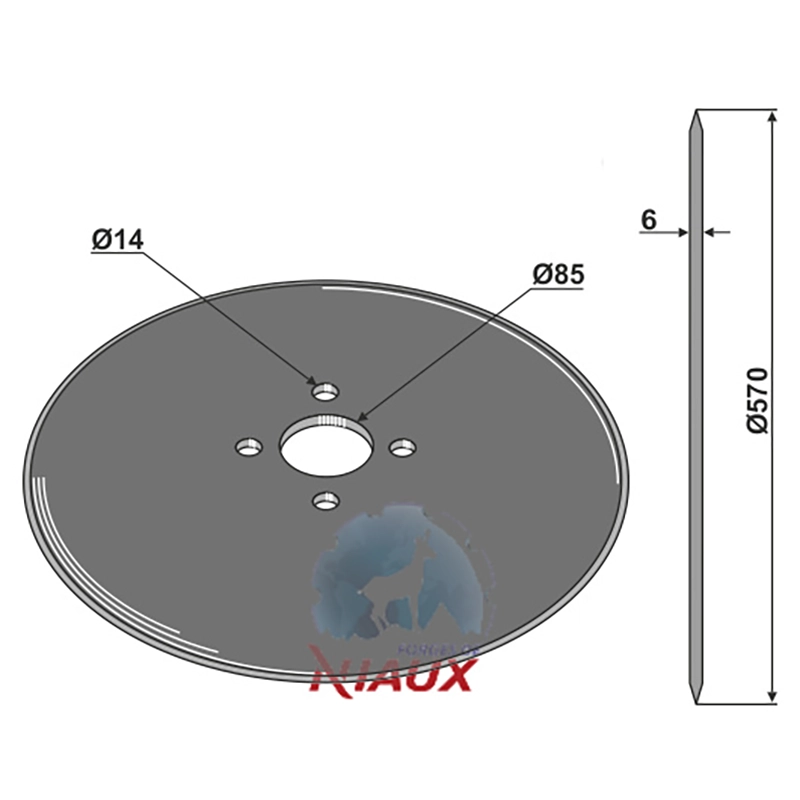 Landwirtschaft Bodenbearbeitung Scheibeneggen Sechscheibe glatt Niaux|Hagedorn Landwirtschaft Bodenbearbeitung Scheibeneggen Sechscheibe glatt Niaux|Hagedorn