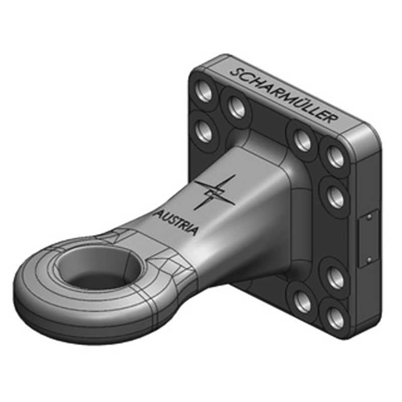 Anhängetechnik Scharmüller Zugöse Flansch #00.665.27.0-A02