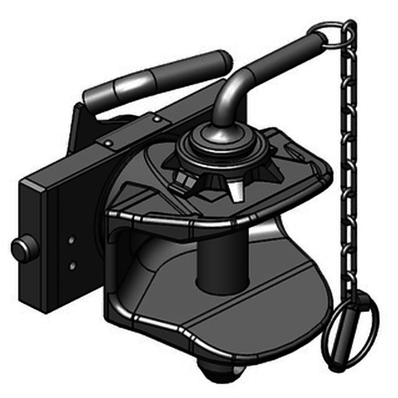 Traktorentechnik Anhängetechnik Scharmüller Zugmaul Standard mit Adapterplatte #05.1809.26-A02 Traktorentechnik Anhängetechnik Scharmüller Zugmaul Standard mit Adapterplatte #05.1809.26-A02