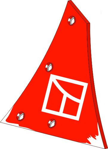 34.0162 Pflugteil Streichblech-Vorderteil - rechts (H0403520) Pflugteil Streichblech-Vorderteil - rechts (H0403520) 34.0162 von Industriehof