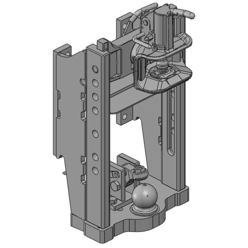 Scharmüller Anhängebock Standard #00.132.80.1-SET-A02 Scharmüller Anhängebock Standard #00.132.80.1-SET-A02