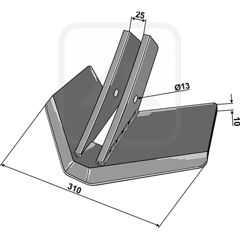 Landwirtschaft Bodenbearbeitung Grubber Schare & Leitbleche Flügelschar Köckerling Topmix Landwirtschaft Bodenbearbeitung Grubber Schare & Leitbleche Flügelschar Köckerling Topmix