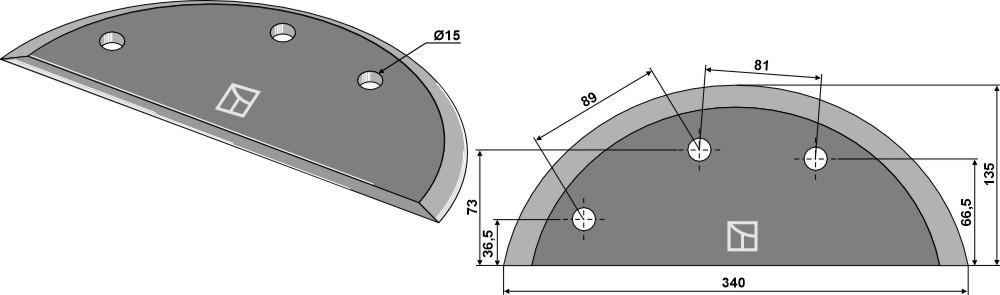 Futtermischwagenmesser