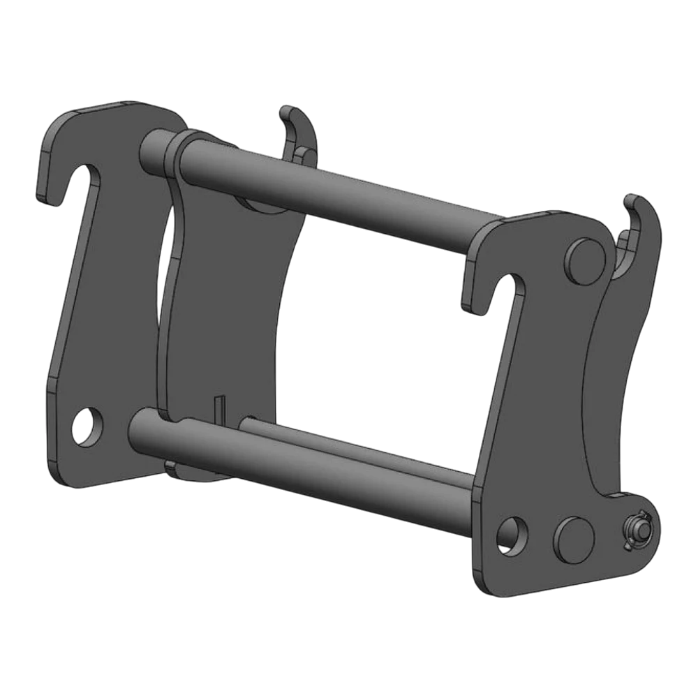 Adapterrahmen Weidemann SERIE 40 auf Manitou – Adapteransicht 1