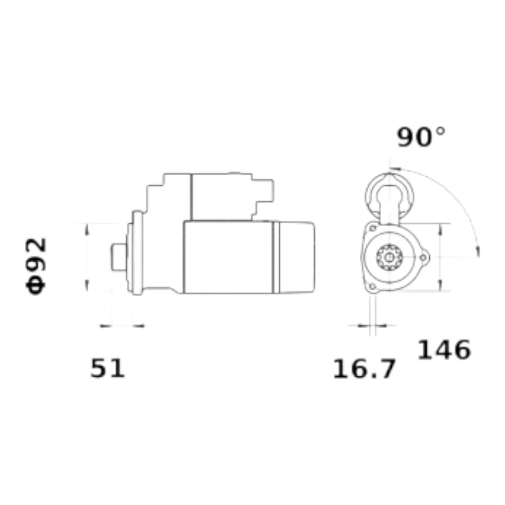 MAHLE Anlasser, Starter MAHLE Anlasser, Starter
