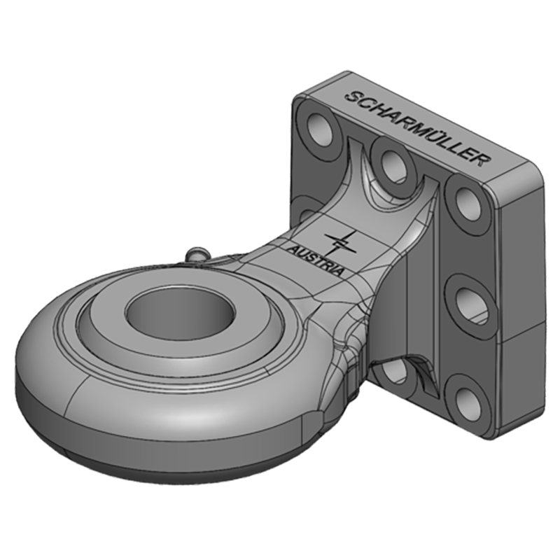 Scharmüller Zugöse Flansch #00.652.171.1-A02 Anhängetechnik Scharmüller Zugöse Flansch #00.652.171.1-A02