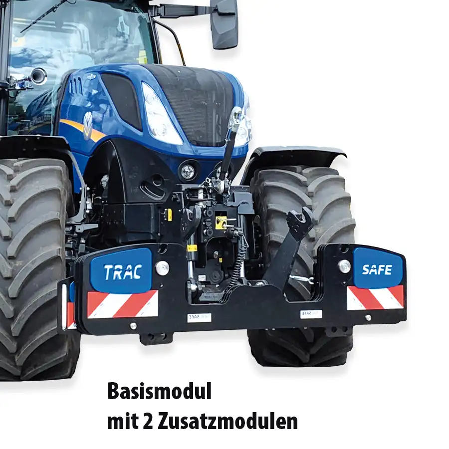 Frontgewicht für Traktoren Frontgewicht und Unterfahrschutz für Schlepper