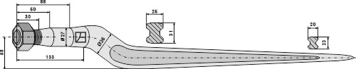 Silozinken 810mm