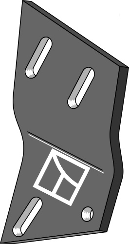 36.0139 Pflugteil Halter für Einlegeblech - rechts (84022) 36.0139 Pflugteil Halter für Einlegeblech - rechts (84022) passend für Överum