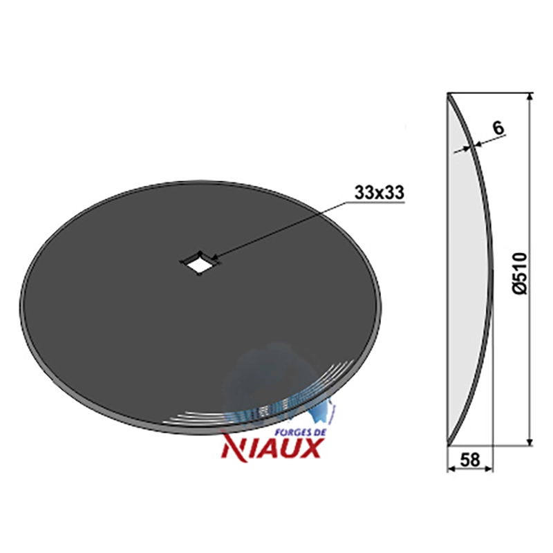 Landwirtschaft Bodenbearbeitung Scheibeneggen Scheibe glatt John Deere Landwirtschaft Bodenbearbeitung Scheibeneggen Scheibe glatt John Deere