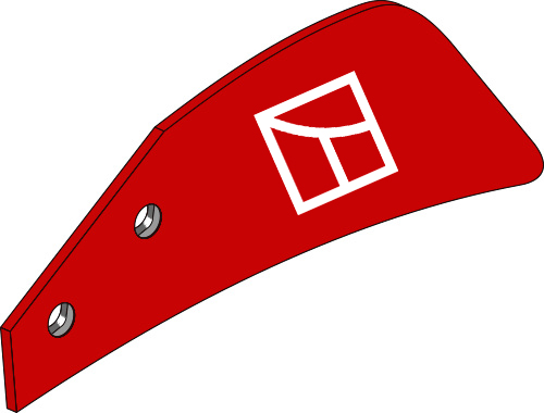 38.0050 Pflugteil Einlegeblech - links (PK8.052.02) 38.0050 Pflugteil Einlegeblech - links (PK8.052.02) passend für Vogel und Noot