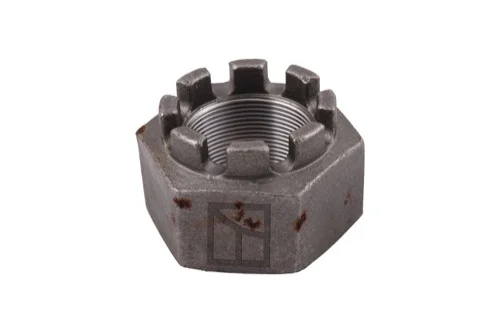 Kronenmutter M48x2 für 50x50 Vierkantwellen | 31-mu-48 Industriehof Scherenbostel | Kronenmutter M48x2 für 50x50 Vierkantwellen (31-mu-48)