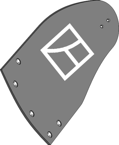 P134547 Pflugteil Streichblech-Hinterteil NBU1B L - links (3440719) 32.0140 32.0140 Pflugteil Streichblech-Hinterteil NBU1B L - links (3440719) passend für Lemken