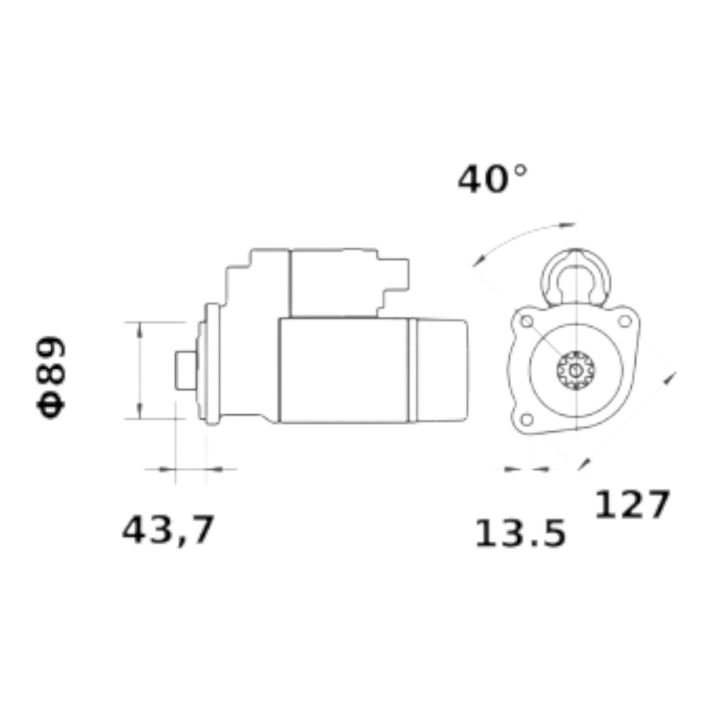 MAHLE Anlasser, Starter
