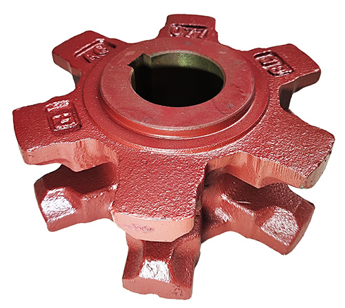 Nußkettenrad für Kratzboden