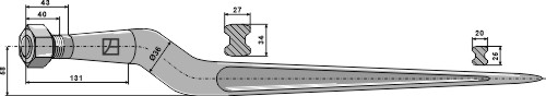 Silozinken 815mm