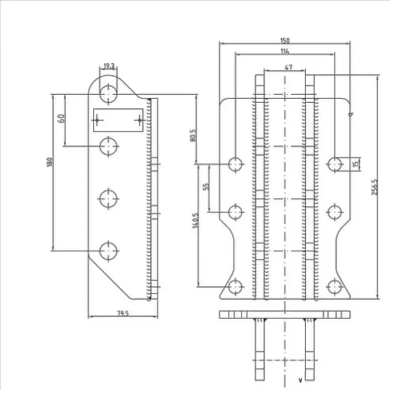 Dreipunktklagerbock für Holder Dreipunktklagerbock für Holder