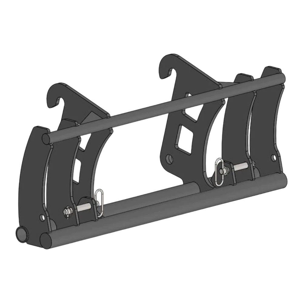 Adapterrahmen Pichon P260 P330 P510 auf Euro – Adapteransicht 2