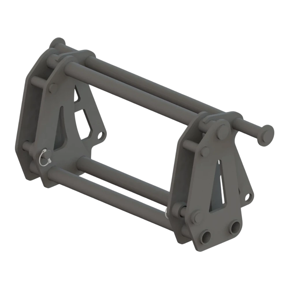 Adapterrahmen Mailleux auf Schäffer 870T – Adapteransicht 2