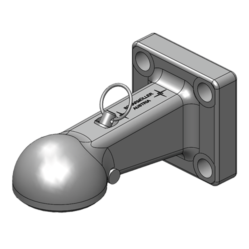 Scharmüller Zugöse Flansch #00.649.01.0-A02 Anhängetechnik Scharmüller Zugöse Flansch #00.649.01.0-A02