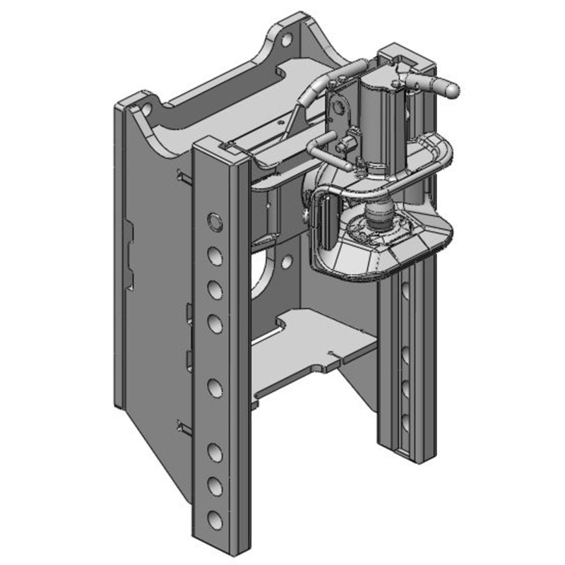 Scharmüller Anhängebock Standard #00.132.01.1-SET-A02