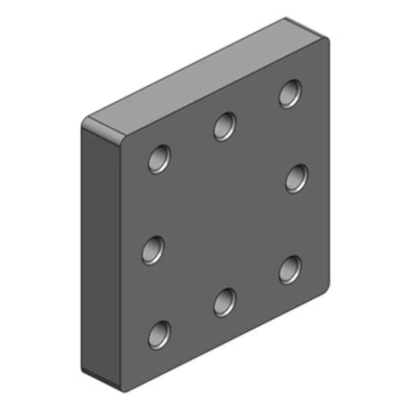 Traktorentechnik Anhängetechnik Scharmüller Anschweißplatte #00.645.04.0 Traktorentechnik Anhängetechnik Scharmüller Anschweißplatte #00.645.04.0