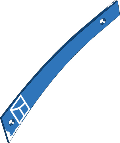 44.0087 Pflugteil Streichblech-Streifen L3 L - links passend für Frost