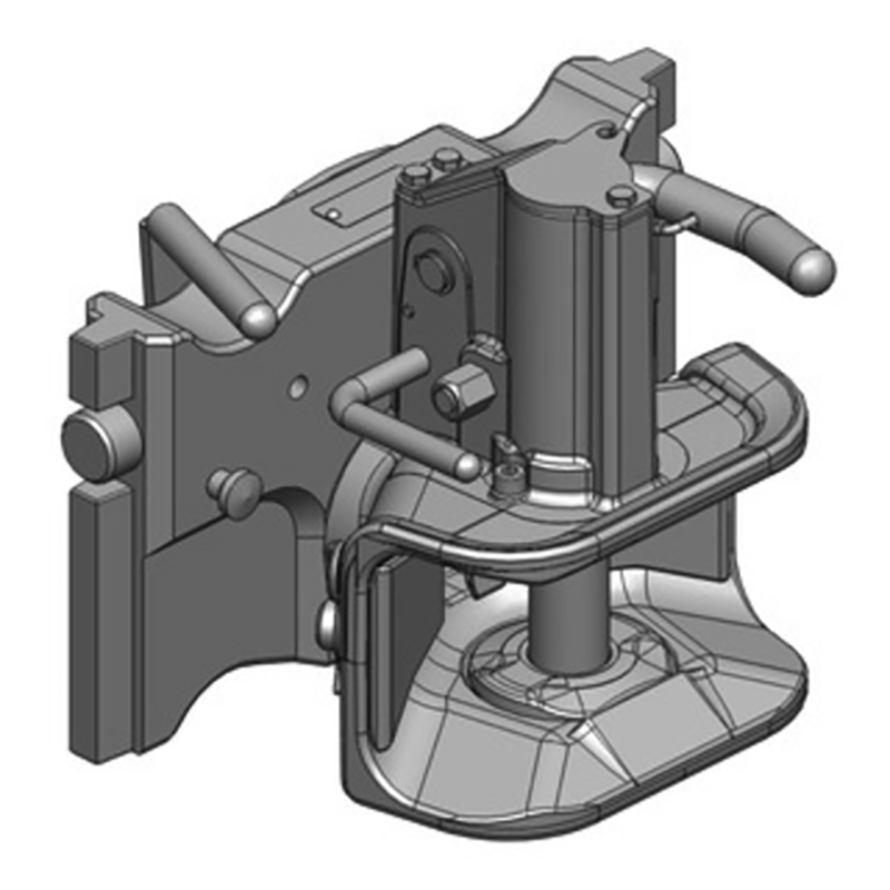 Traktorentechnik Anhängetechnik Scharmüller Zugmaul Standard mit Adapterplatte #03.6320.431-A02 Traktorentechnik Scharmüller Zugmaul Standard mit Adapterplatte 03.6320.431-A02